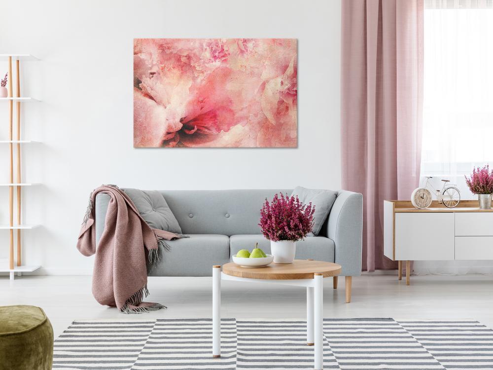 Canvas Print - Pink Etude (1 Part) Wide-ArtfulPrivacy-Wall Art Collection