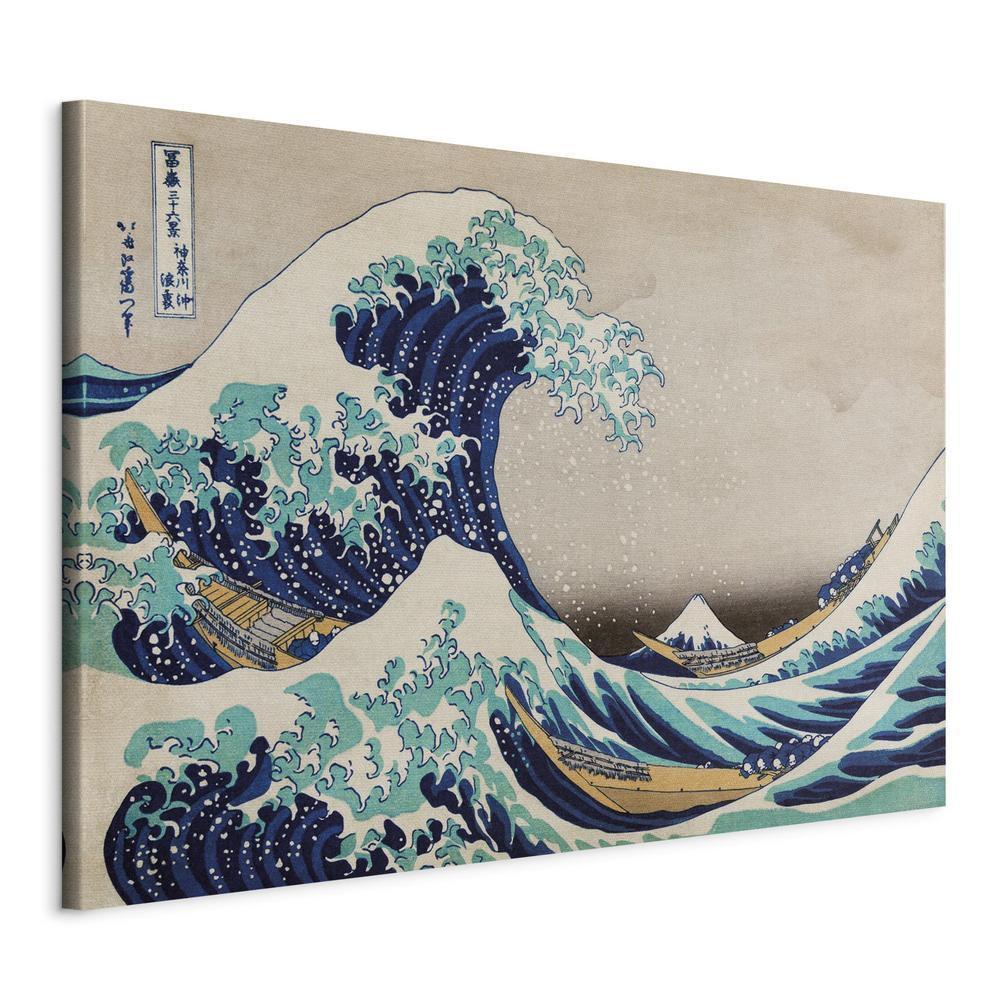 Canvas Print - The Great Wave off Kanagawa-ArtfulPrivacy-Wall Art Collection