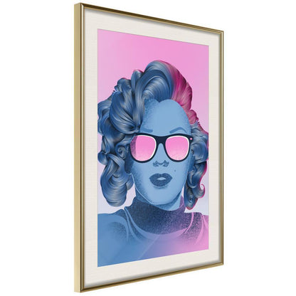 Wall Decor Portrait - Pop Culture Icon-artwork for wall with acrylic glass protection