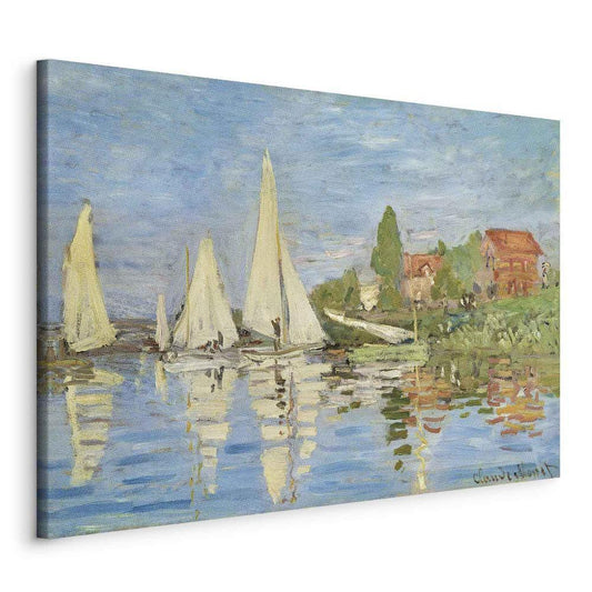 Canvas Print - Regatta in Argenteuil