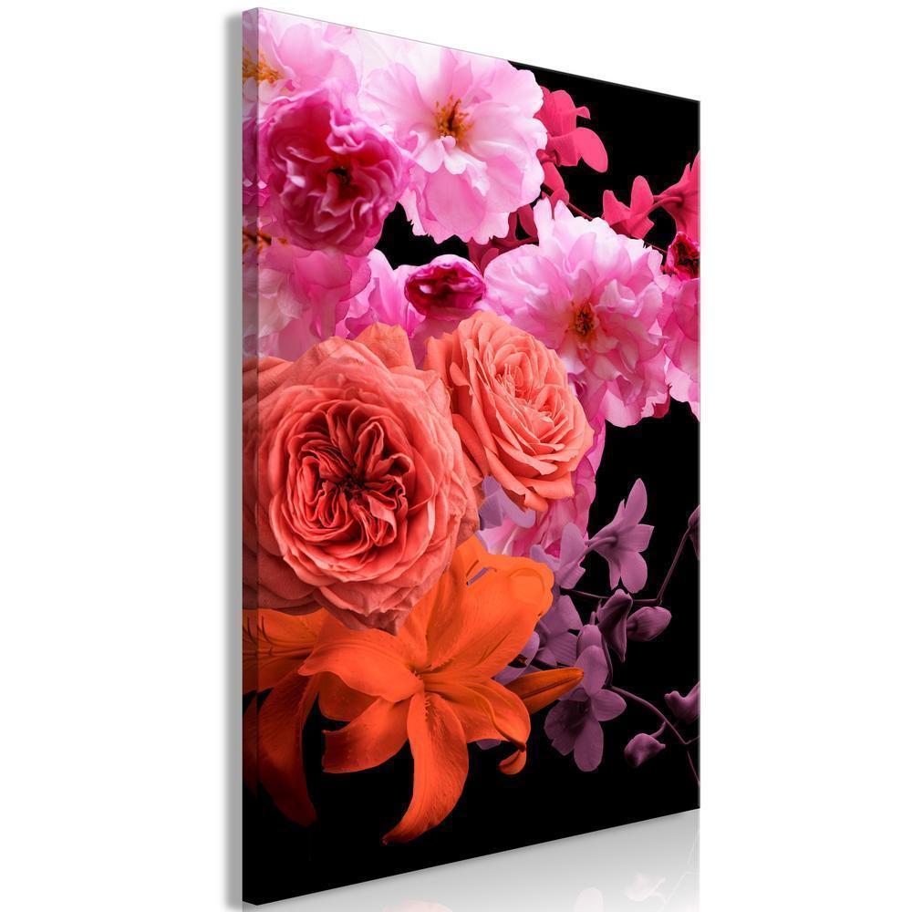 Canvas Print - Spring Breeze (1 Part) Vertical-ArtfulPrivacy-Wall Art Collection