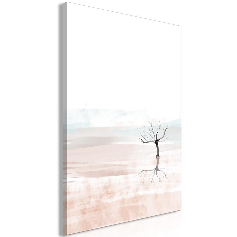 Canvas Print - Watercolor Landscape (1 Part) Vertical-ArtfulPrivacy-Wall Art Collection