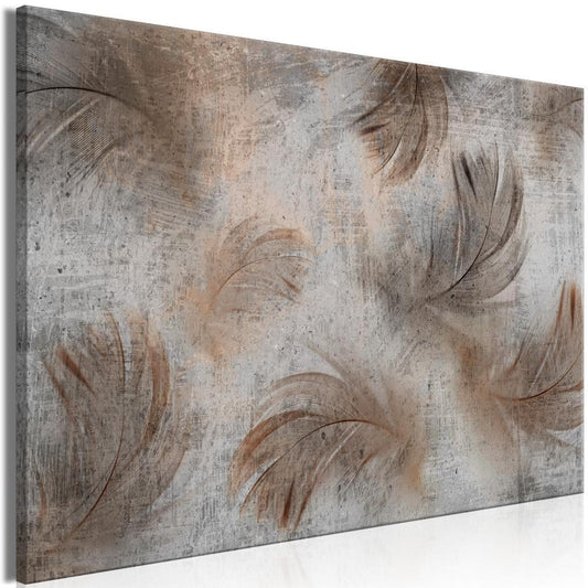 Impression sur toile - Brise de beige (1 partie) Large