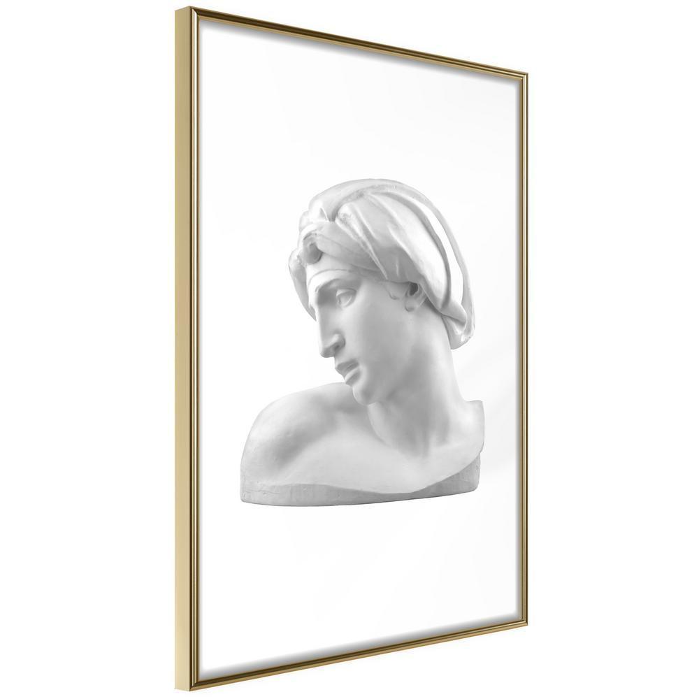 Black and white Wall Frame - The Famous Artist-artwork for wall with acrylic glass protection