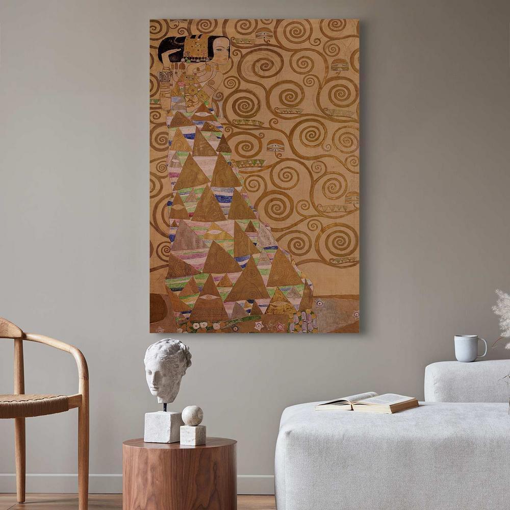 Canvas Print - Expectation (Gustav Klimt)