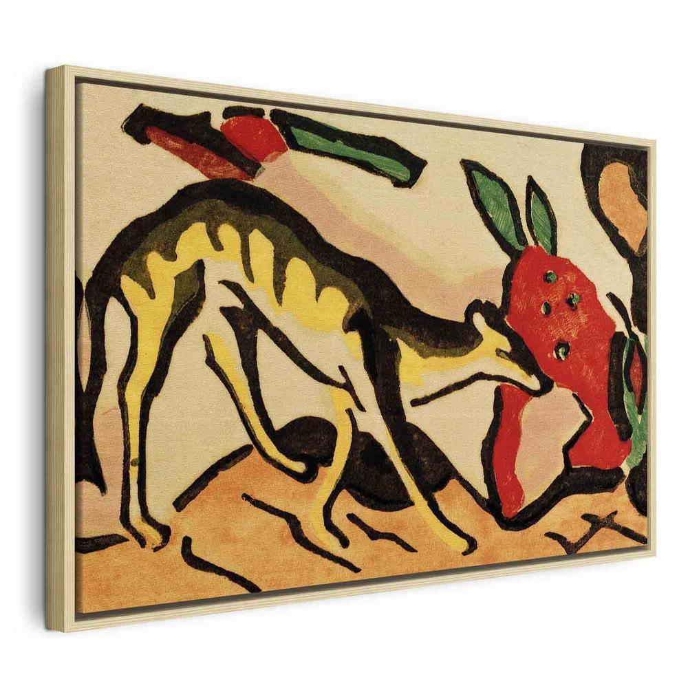 Canvas Print - Fabeltier (Franz Marc)