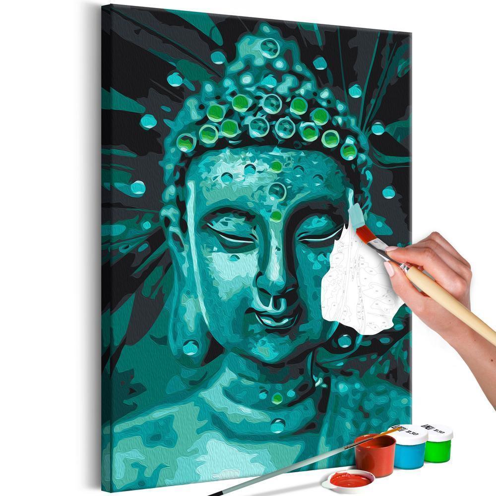 Paint By Numbers Kit - Emerald Buddha