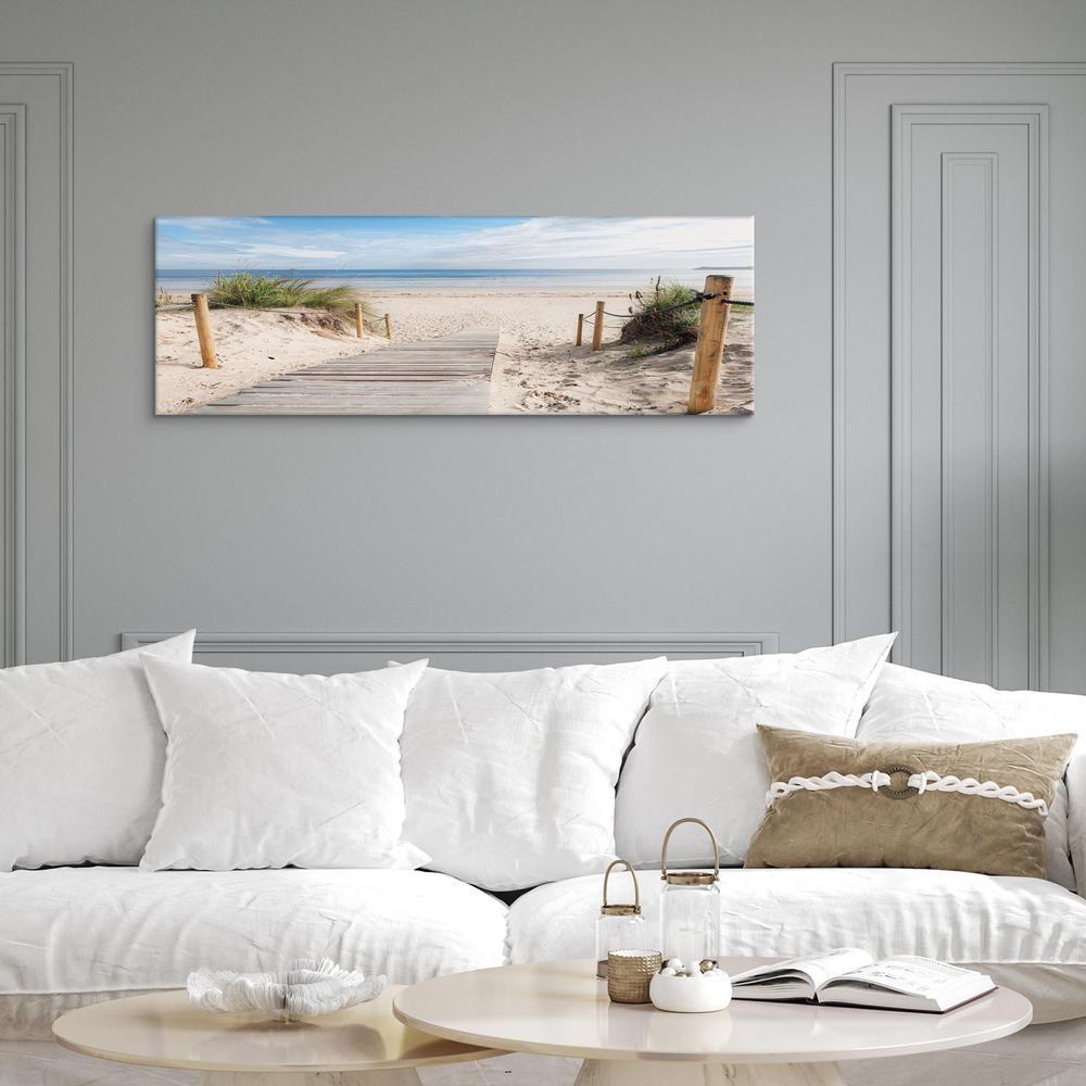 Canvas Print - Charming Beach-ArtfulPrivacy-Wall Art Collection