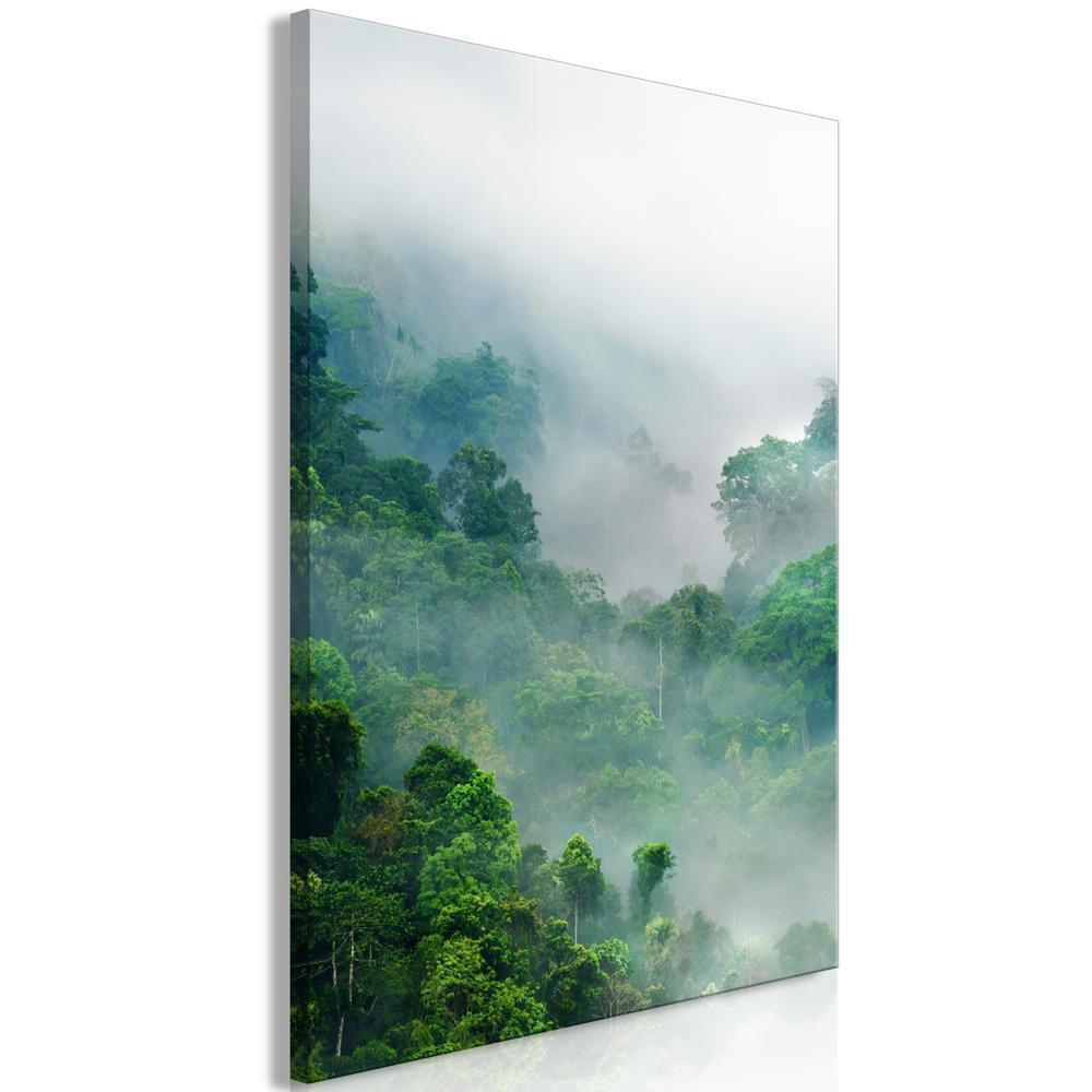 Canvas Print - Exotic Adventure (1 Part) Vertical-ArtfulPrivacy-Wall Art Collection