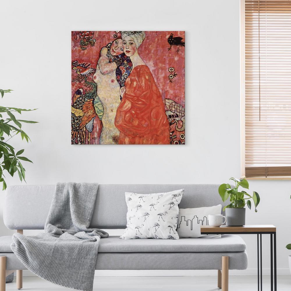 Canvas Print - The Women Friends-ArtfulPrivacy-Wall Art Collection