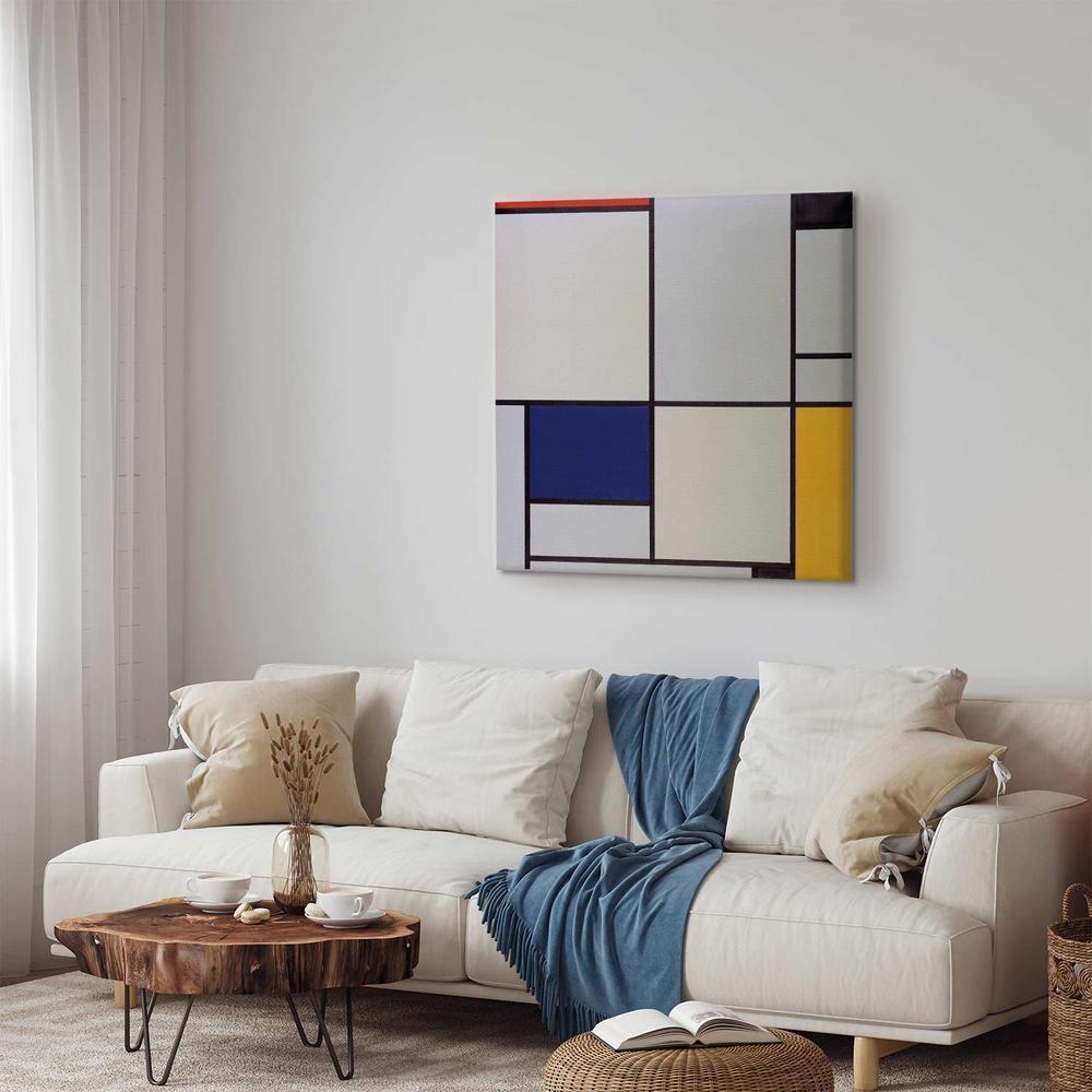 Canvas Print - Tableau I (Piet Mondrian)