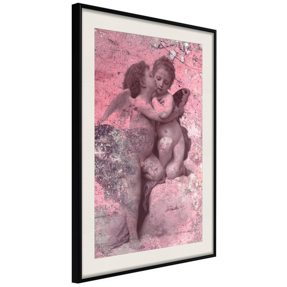 Vintage Motif Wall Decor - Innocent Love-artwork for wall with acrylic glass protection
