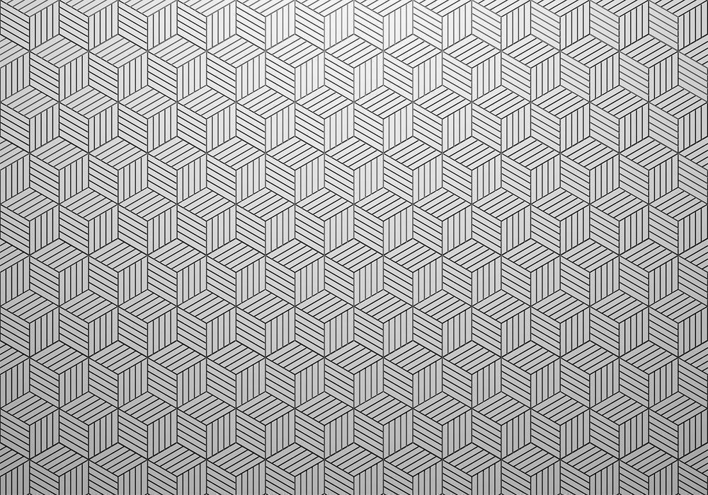 Wall Mural - Hexagons in Detail-Wall Murals-ArtfulPrivacy