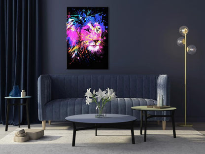 Canvas Print - Rainbow Mane (1 Part) Vertical-ArtfulPrivacy-Wall Art Collection