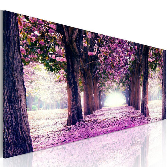 Canvas Print - Purple Spring-ArtfulPrivacy-Wall Art Collection