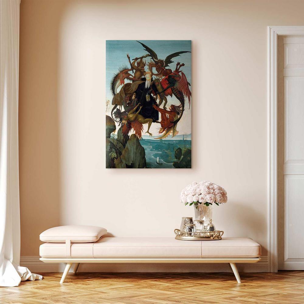 Canvas Print - The Torment of Saint Anthony (Michelangelo)