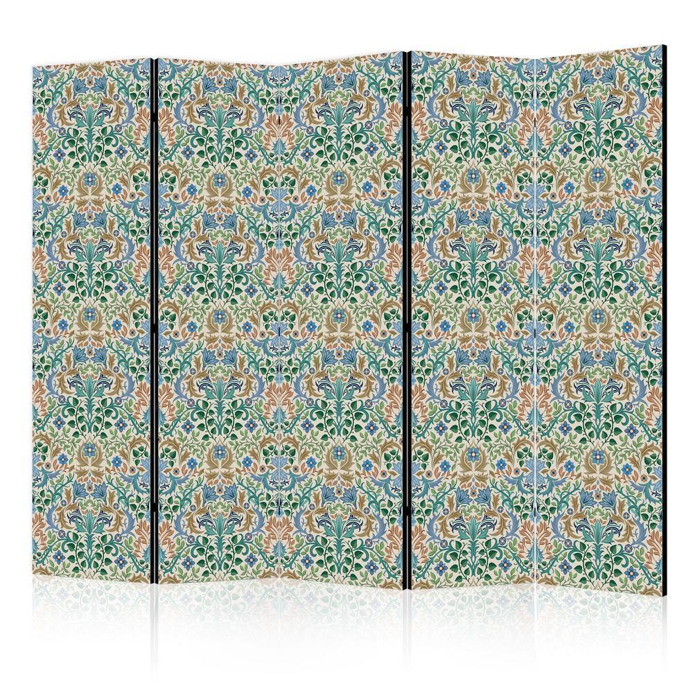 Room Divider - Retro Vintage Intricate and Rich Pattern in Victorian Style