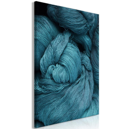 Canvas Print - Melancholic Wool (1 Part) Vertical-ArtfulPrivacy-Wall Art Collection