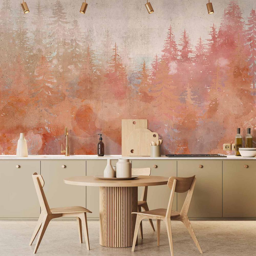 Wall Mural - Forest at Sunset