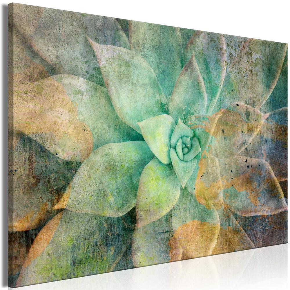 Canvas Print - Blooming Tones (1 Part) Wide-ArtfulPrivacy-Wall Art Collection