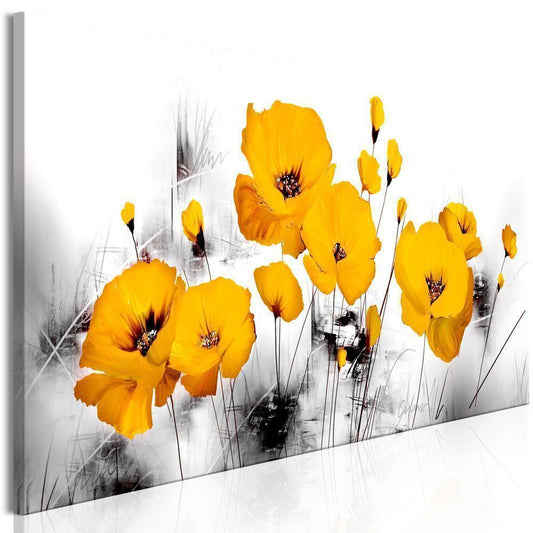 Canvas Print - Sunny Meadow (1 Part) Narrow-ArtfulPrivacy-Wall Art Collection