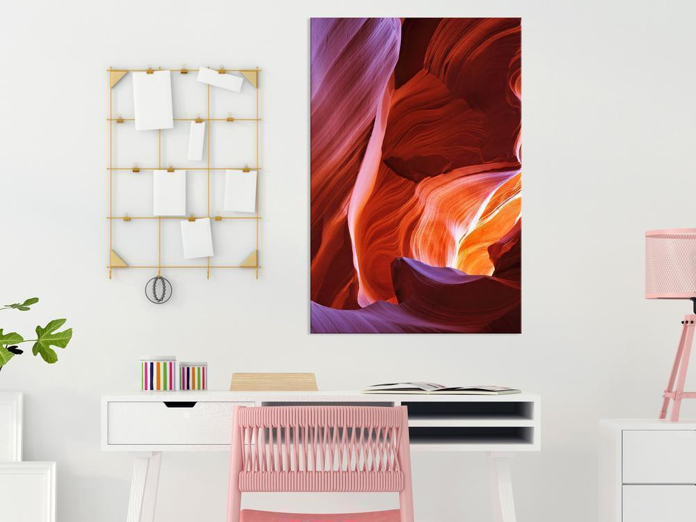 Canvas Print - Canyon (1 Part) Vertical-ArtfulPrivacy-Wall Art Collection