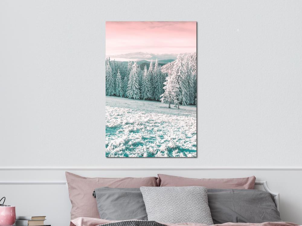 Canvas Print - Severe Winter (1 Part) Vertical-ArtfulPrivacy-Wall Art Collection