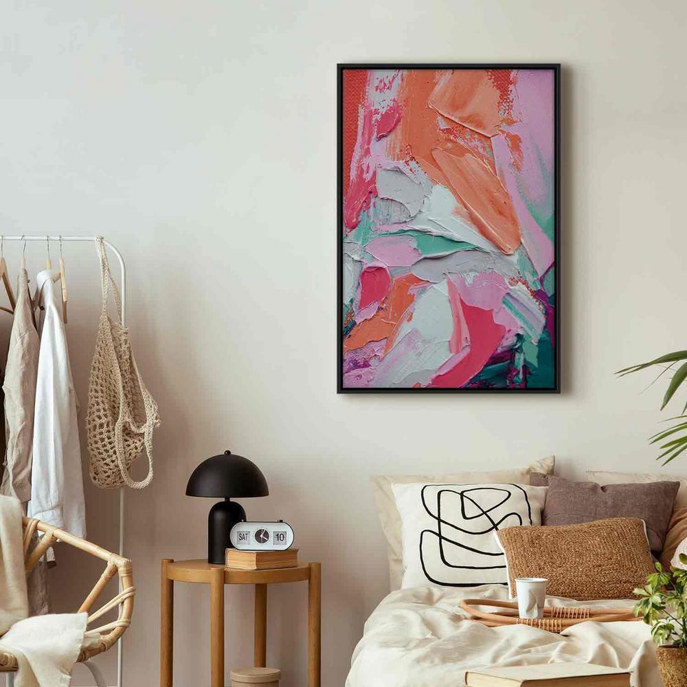 Canvas Print - Energetic Colors - Abstract Composition with Intense Colors