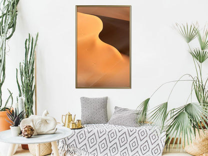 Framed Art - Ridge of Dune-artwork for wall with acrylic glass protection
