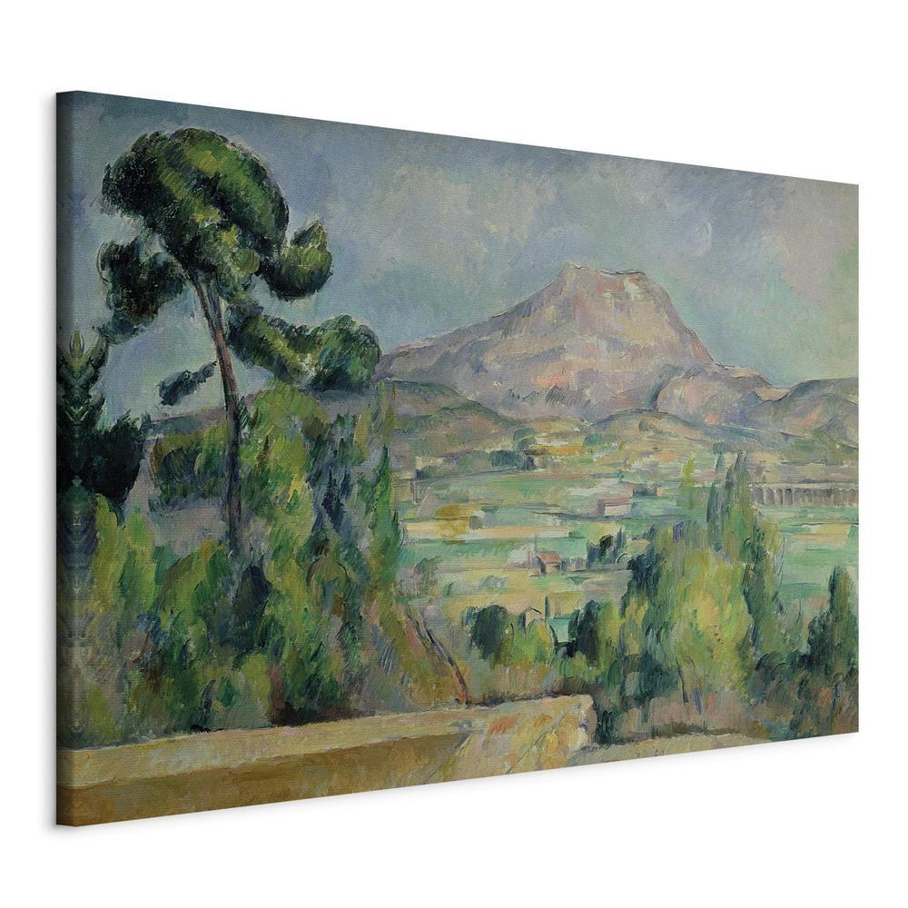 Canvas Print - Mount Saint Victoria-ArtfulPrivacy-Wall Art Collection