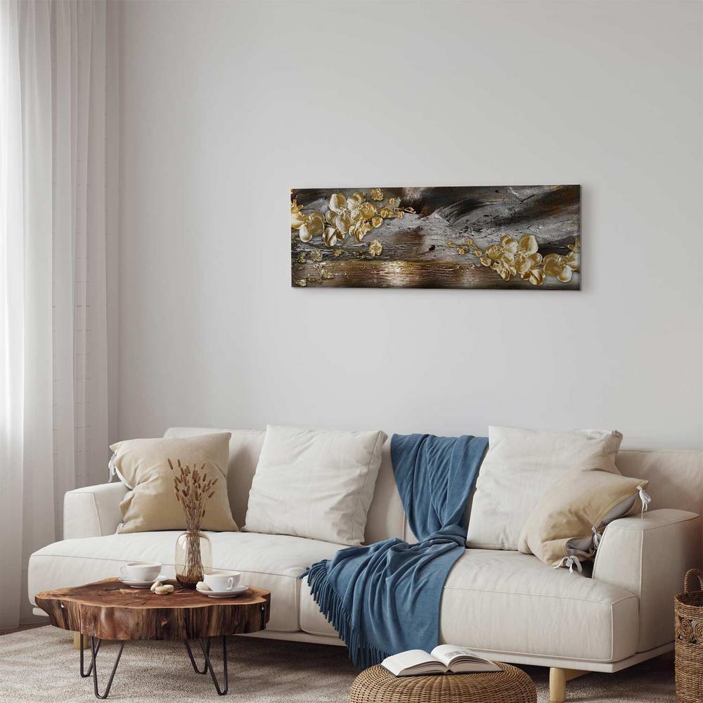 Canvas Print - Golden Garden (1 Part) Narrow