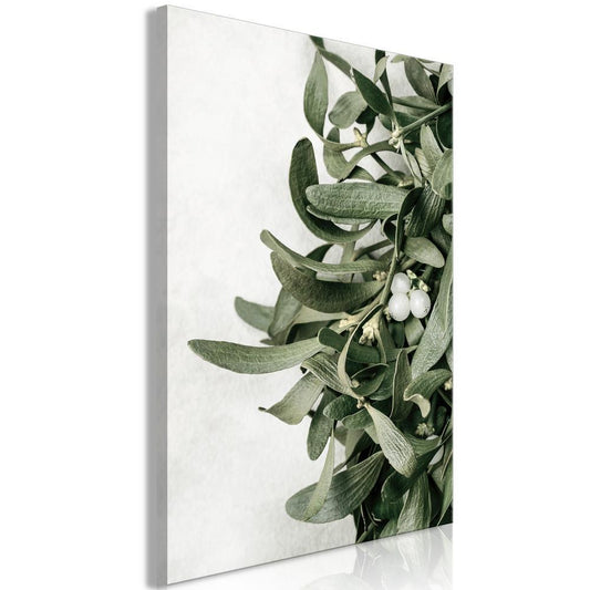 Canvas Print - Christmas Mistletoe (1 Part) Vertical