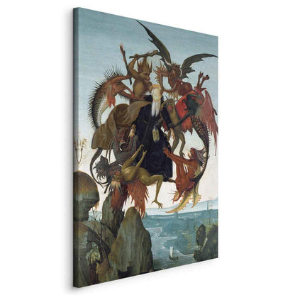 Canvas Print - The Torment of Saint Anthony (Michelangelo)