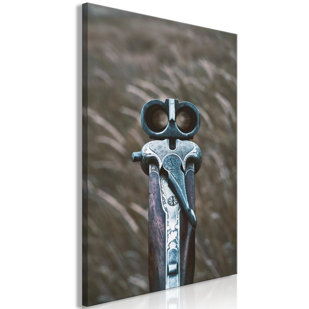 Canvas Print - Shotgun (1 Part) Vertical-ArtfulPrivacy-Wall Art Collection