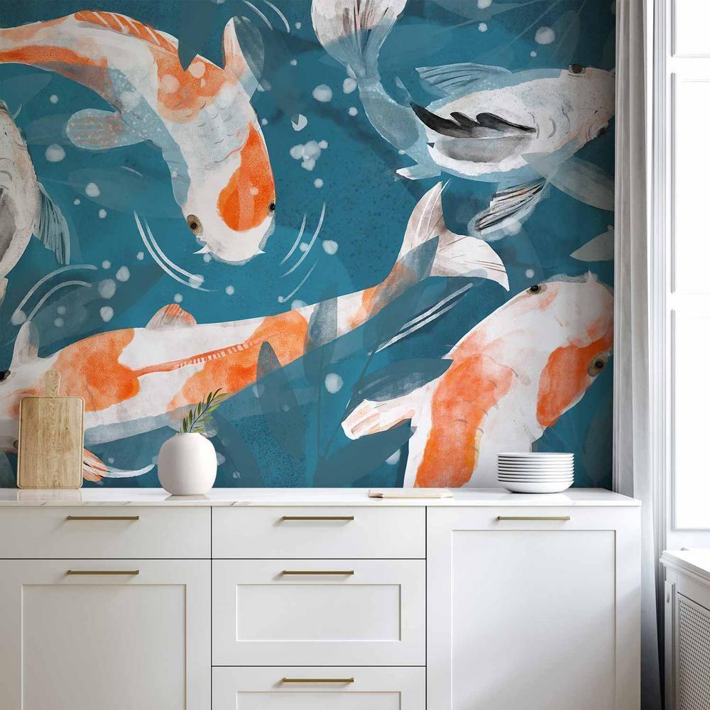 Wall Mural - Koi Fishes - Second Variant