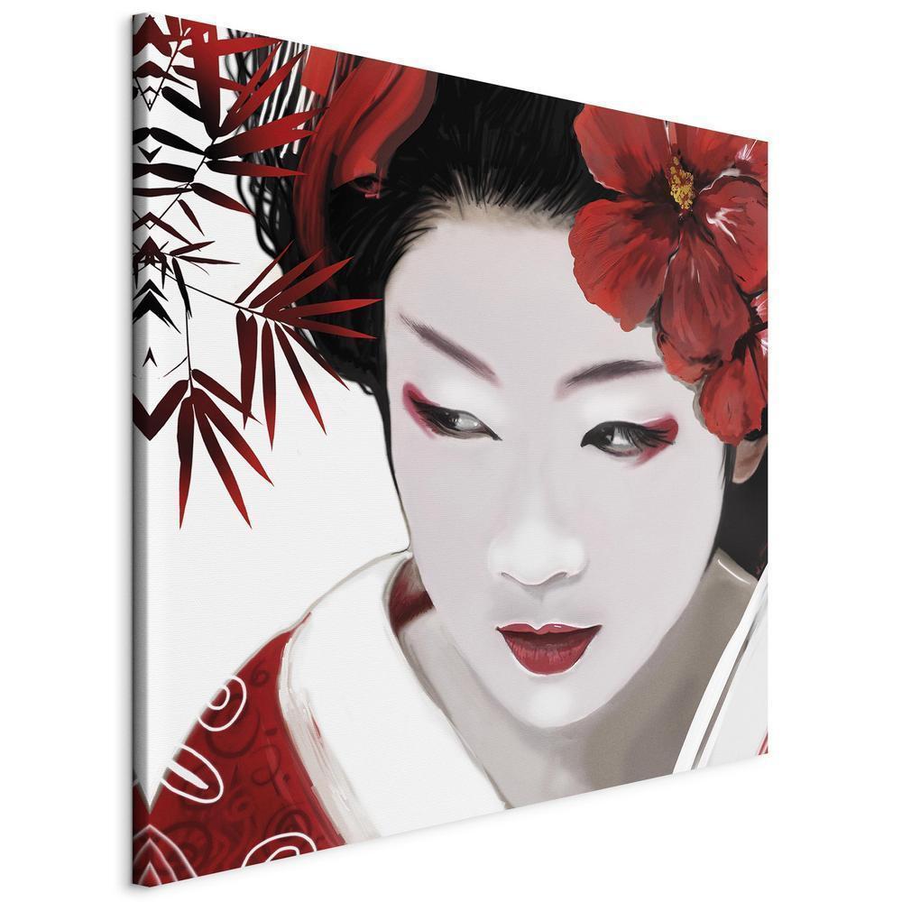 Canvas Print - Japanese Geisha-ArtfulPrivacy-Wall Art Collection