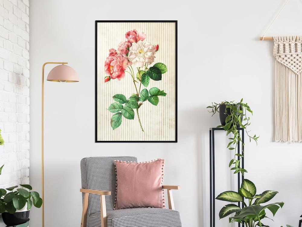 Botanical Wall Art - Romance II-artwork for wall with acrylic glass protection