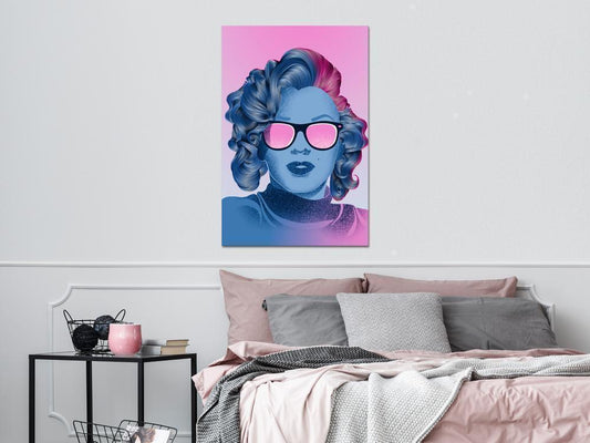 Canvas Print - Norma Jeane (1 Part) Vertical-ArtfulPrivacy-Wall Art Collection