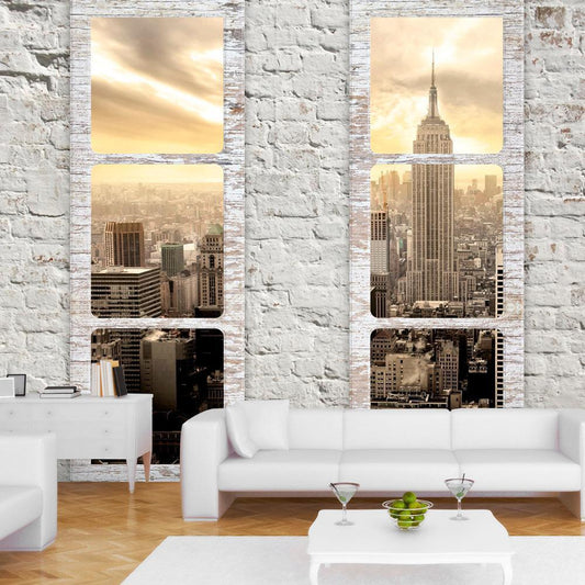 Wall Mural - New York: view from the window-Wall Murals-ArtfulPrivacy