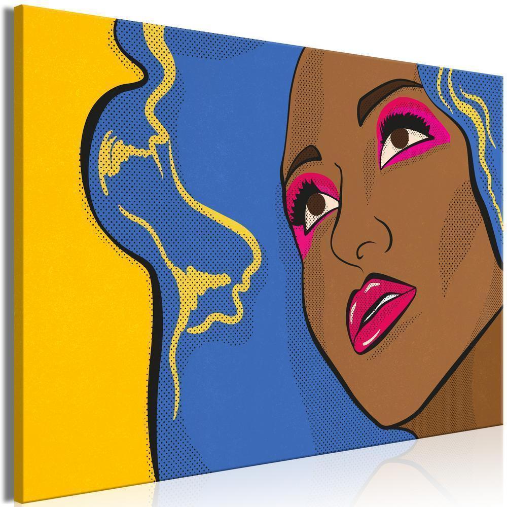 Canvas Print - Surprised Eliza (1 Part) Wide-ArtfulPrivacy-Wall Art Collection