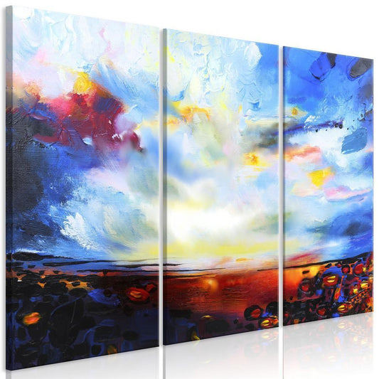 Canvas Print - Colourful Sky (3 Parts)