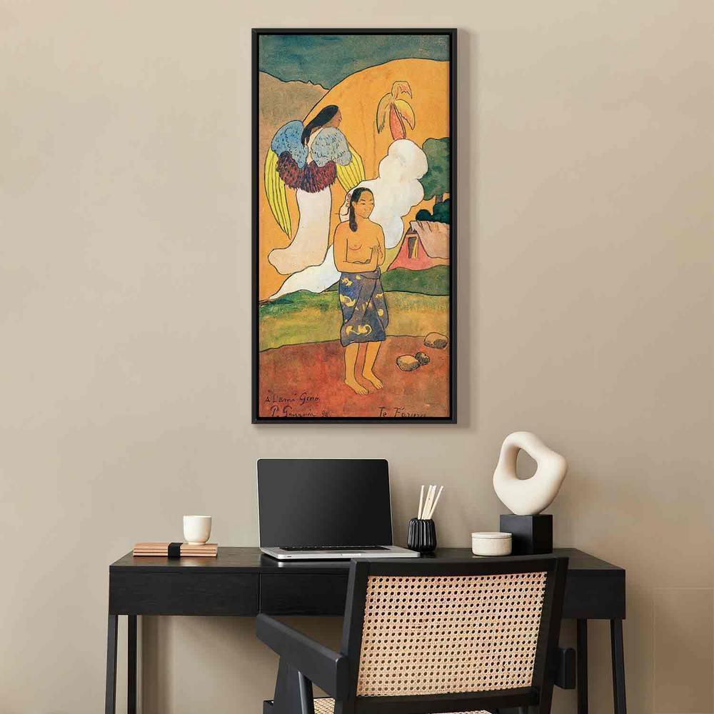 Impression sur toile - Te faruru (Paul Gauguin)