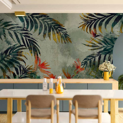 Wall Mural - Jungle Flowers