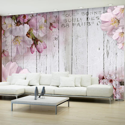 Wall Mural - Apple Blossoms-Wall Murals-ArtfulPrivacy