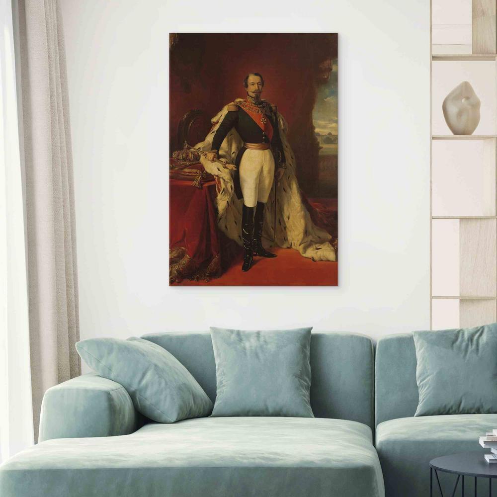 Canvas Print - Portrait of Napoleon III (Franz Xaver Winterhalter)