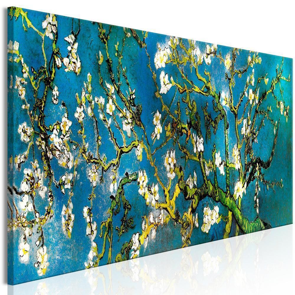 Canvas Print - Blooming Almond (1 Part) Narrow-ArtfulPrivacy-Wall Art Collection