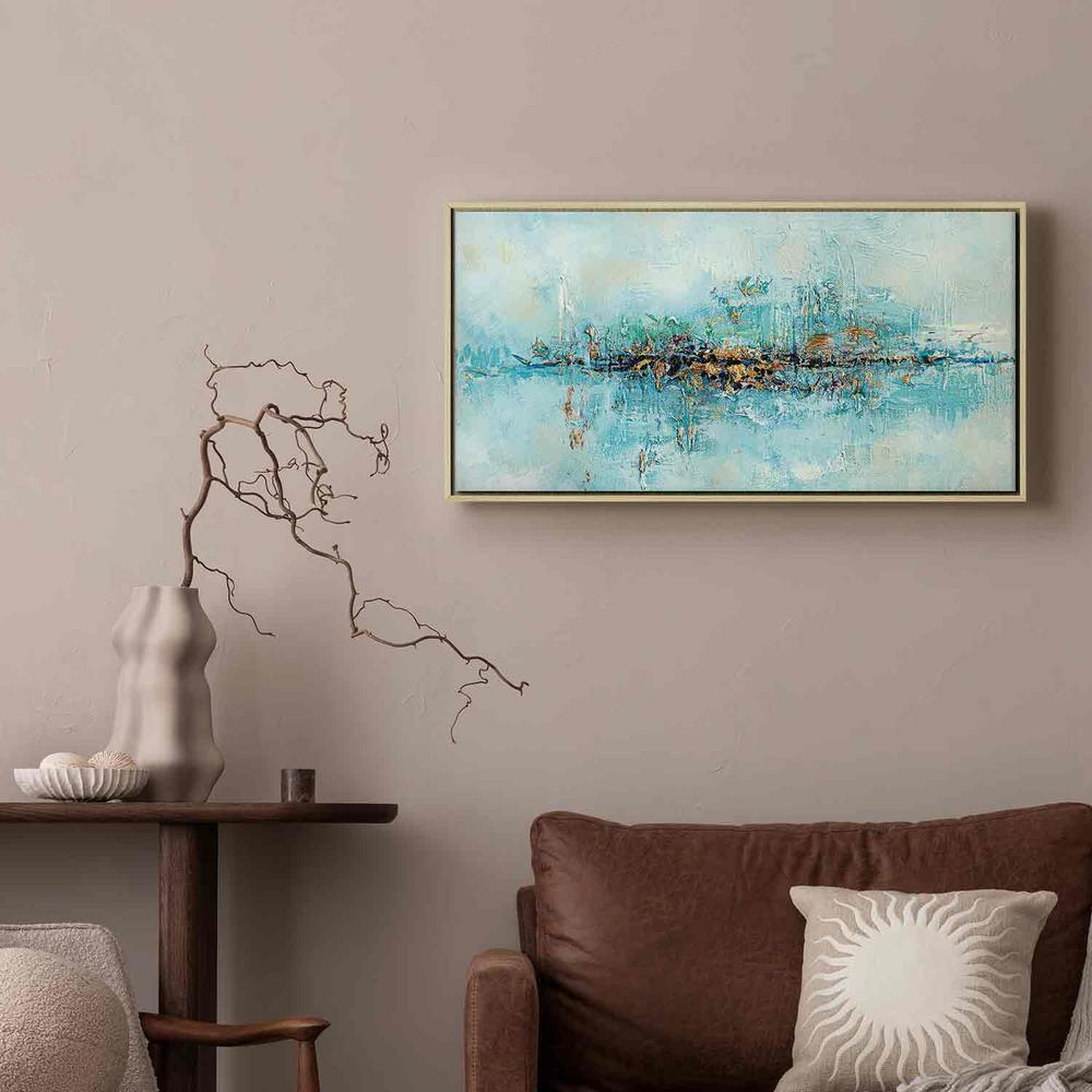 Canvas Print - Lagoon (1 Part) Wide