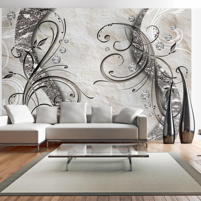 Wall Mural - Diamond Trail-Wall Murals-ArtfulPrivacy