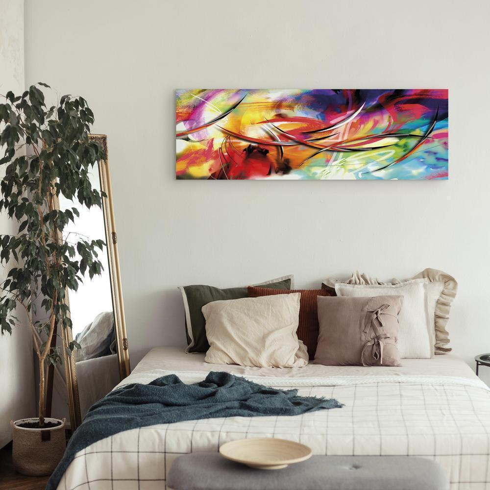 Canvas Print - Dance of the rainbow-ArtfulPrivacy-Wall Art Collection