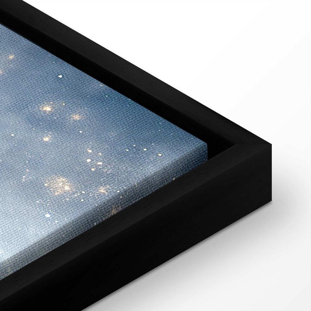 Canvas Print - Astronomical Wonders: Clouds and Stars in Harmonious Combination